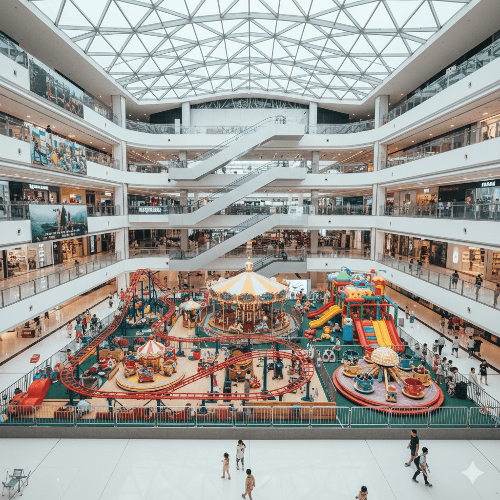 Shopping Mall Attraction in China